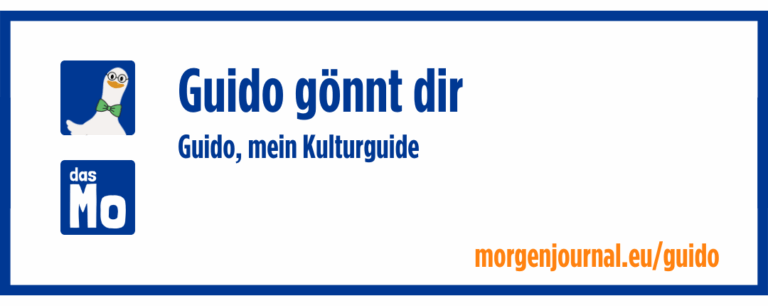 Banner: Guido gönnt dir | Guido, mein Kulturguide