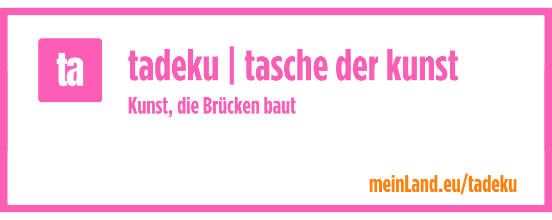 Banner tadeku | tasche der kunst - Kunst, die Brücken baut