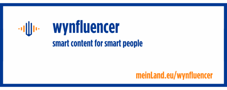 Banner: wynfluencer; smart content for smart people