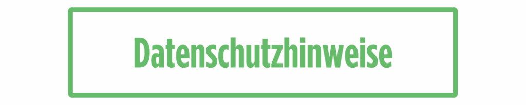 Datenschutzhinweise