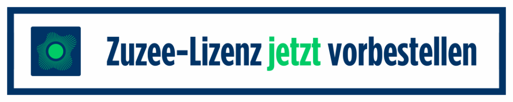 Zuzee-Lizenz jetzt vorbestellen