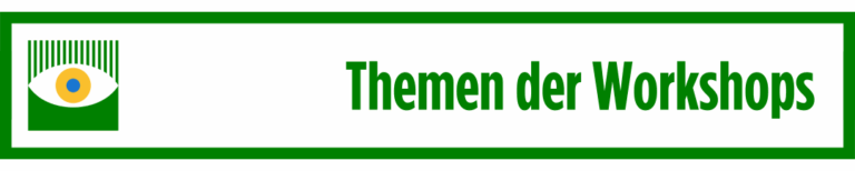 Themen der Workshops
