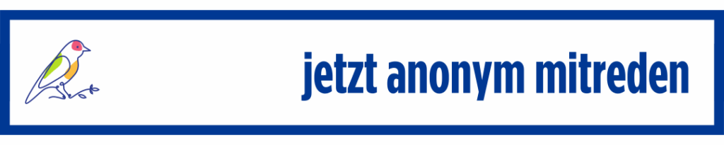jetzt anonym mitreden