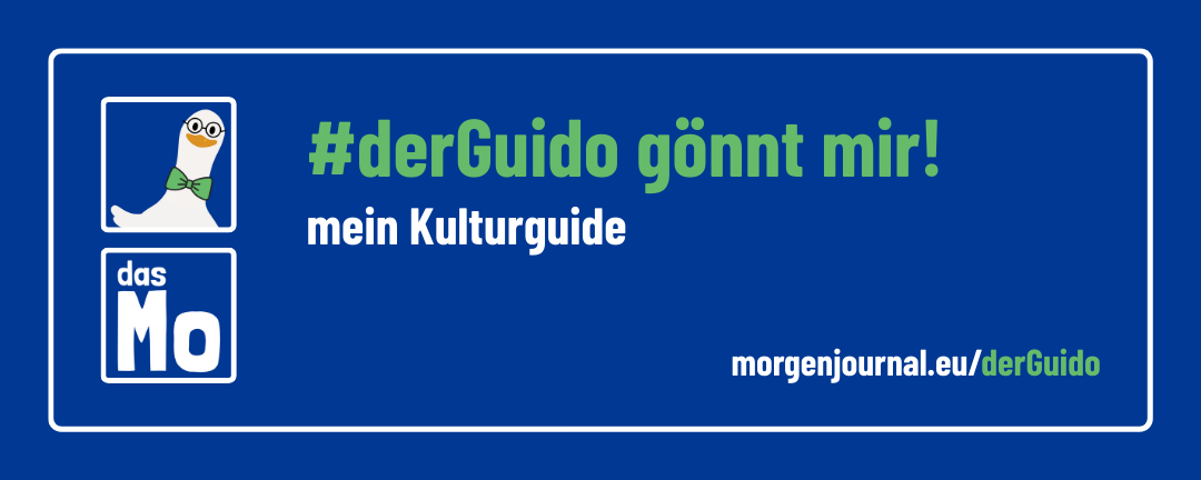 Banner: das Mo - der Guido gönnt mir - mein Kulturguide