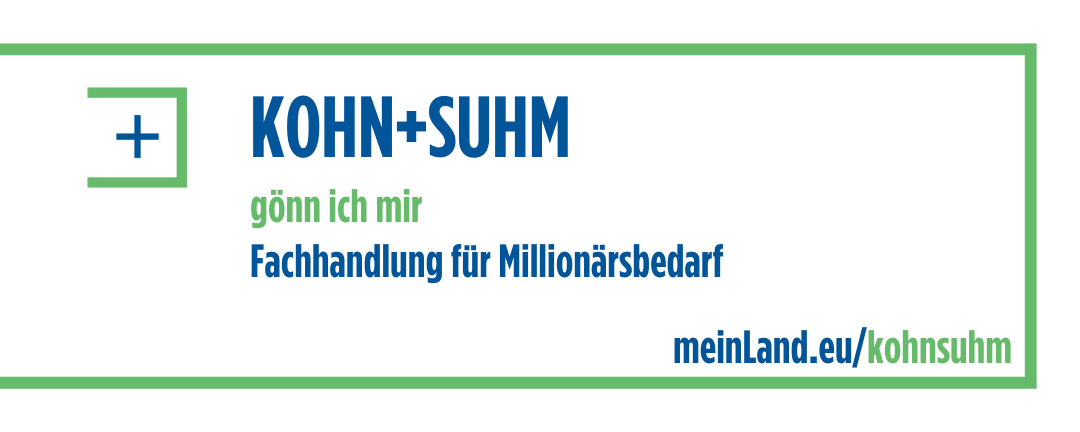 Banner: KOHN+SUHM - Fachhandel für Millionärsbedarf